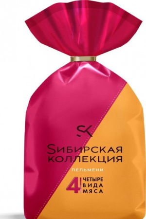 Пельмени Сибирская коллекция 4 вида мяса 700г