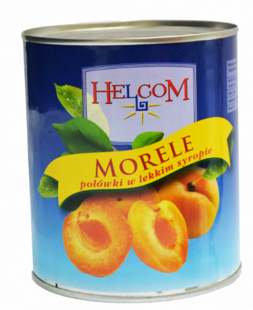 Абрикосы Хелком половинки в сиропе 850г