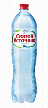 Вода питьевая Святой источник газ 1,5л