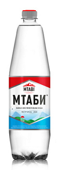 Вода минеральная лечебно-столовая Мтаби 1,25л
