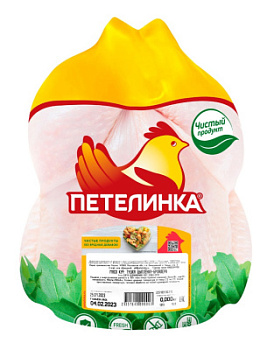 Тушка цыпленка-бройлера Петелинка ГОСТ охлажденная 1кг
