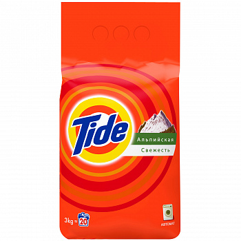 Порошок стиральный Тайд 3кг Альпийская свежесть