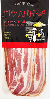 Грудинка с/к Ароматная Кот де Франс нарезка 180г