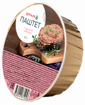 Паштет SPAR с гусиной печенью 95г