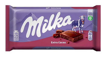 Шоколад Милка Экстра Какао  90г