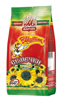 Семечки От Мартина отборные 200г