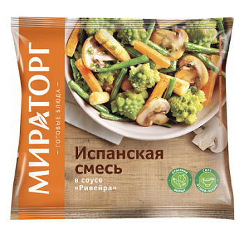 Смесь Испанская в соусе Ривейра Мираторг 400г