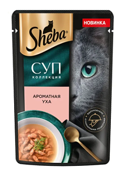 Корм влажный для кошек Шеба Суп Коллекция форель 70г