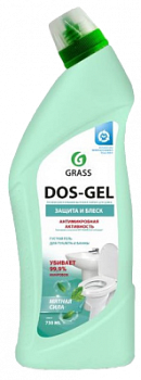 Гель для чистки сантехники Грасс Мятная сила 750мл