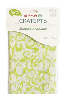 Скатерть SPAR Биоразлагаемая 120*180см