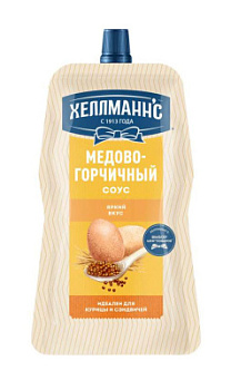 Соус Хеллманнс Медово-горчичный 200г д/п