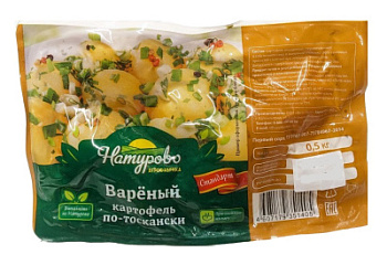 Картофель вареный По-тоскански Натурово 0,5кг