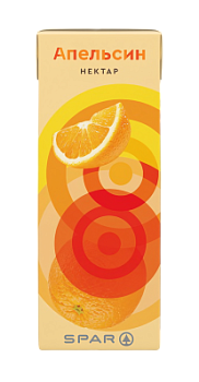 Нектар SPAR Апельсин 0,2л