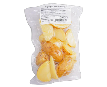 Картофель дольки на пару Натурово в/у 0,5кг