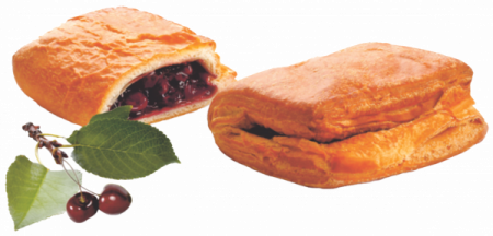 Булочка РХ слойка с вишней 80г