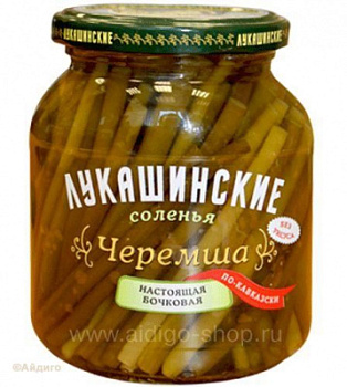 Черемша солёная по-кавказски Лукашинские 340г