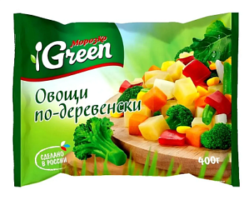 Овощи по-деревенски Морозко Green 400г