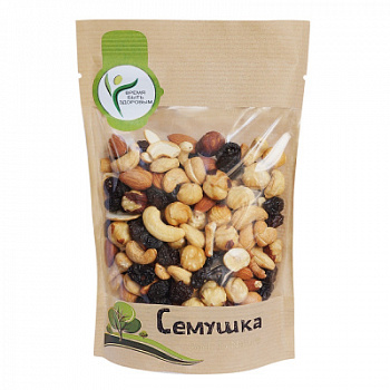 Смесь орехов и изюма Семушка 150г