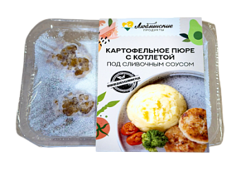 Картофельное пюре с котлетой ЛП 300г