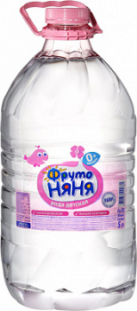 Вода ФрутоНяня детская негазированная с рождения 5л