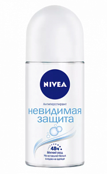 Део Нивея 50мл Невидимая защита ролл жен