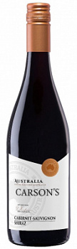 Вино Карсонс Каберне-Совиньон Шираз кр сух 0,75л 13,5%