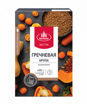 Крупа гречневая Экстра в пак/вар 5*80г