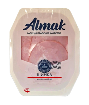 Шинка к/в Альмак нарезка 80г
