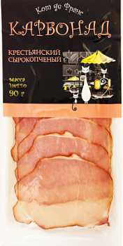 Карбонад с/к Крестьянский Кот де Франс нарезка 90г