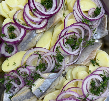 Филе сельди с картофелем ЦЕХ