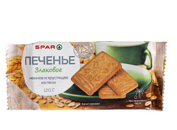 Печенье SPAR Злаковое 120г