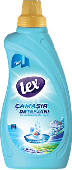 Гель для стирки TEX 1л Белое и Цветное