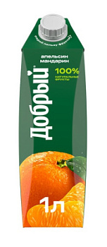 Напиток Добрый Апельсин/Мандарин 1л