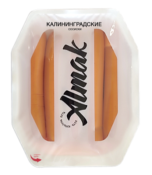 Сосиски Калининградские Альмак 330г