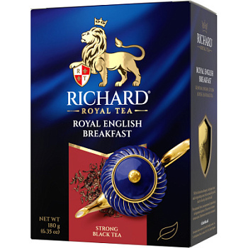 Чай Ричард Роял Инглиш Брекфаст черный 180г