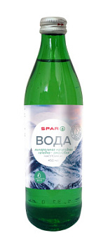 Вода минеральная лечебно-столовая №4 SPAR 0,45л ст/б