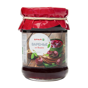 Варенье SPAR Вишня 300г