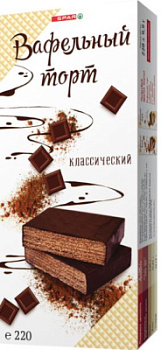 Торт вафельный SPAR Классический 220г