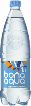 Вода питьевая БонаАква негаз 1л