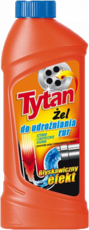 Гель для чистки труб Титан 500г