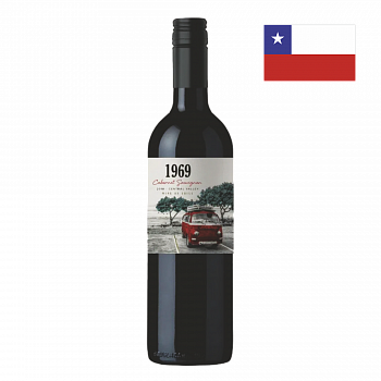 Вино 1969 Каберне Совиньон Валле Централь кр п/сух 0,75л 12%