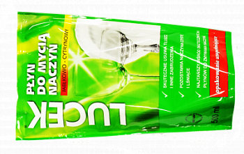 Средство для посуды Люцек 500мл Яблоко-Лимон запас