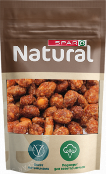 Арахис в соленой карамели SPAR Natural 170г