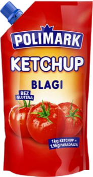 Кетчуп Полимарк томатный мягкий 280г д/п