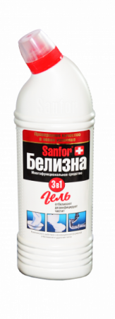 Средство чистящее Санфор 700г Белизна гель 3 в 1