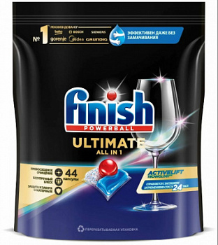 Капсулы для посудомоечных машин Финиш А44 Ультимат Все в одном