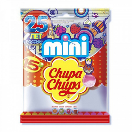 Карамель Чупа-Чупс мини ассорти 90г