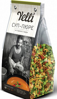 Суп-пюре из гороха с карри Елли 250г