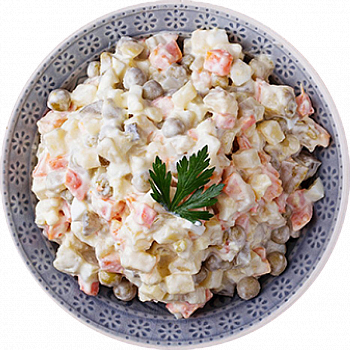 Салат Оливье вес