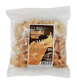 Чипсы банановые Векторвкусофф 200г
